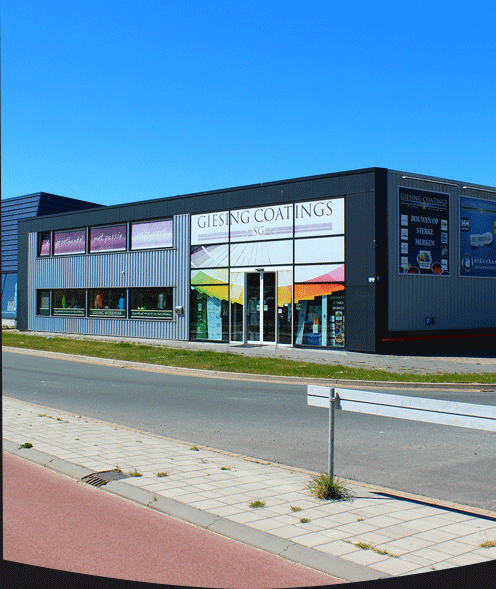 Showroom en winkel Giesing Coatings